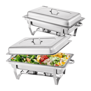 Chafing Dish Rectangular 8 qt. Stainless Steel (1)